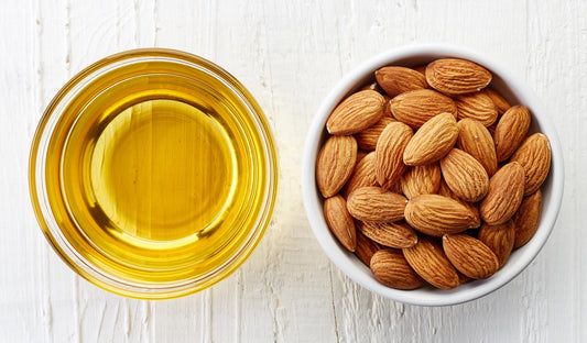 Sweet Almond Oil For Hair and Body - Blog Post Image
